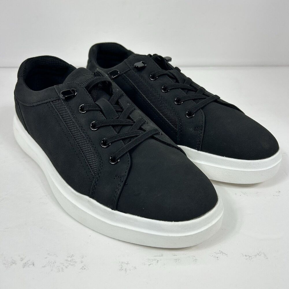 Studio Infinite Shoes Men's 7 Miguel II Black Low Top Oxford Casual Cushioned